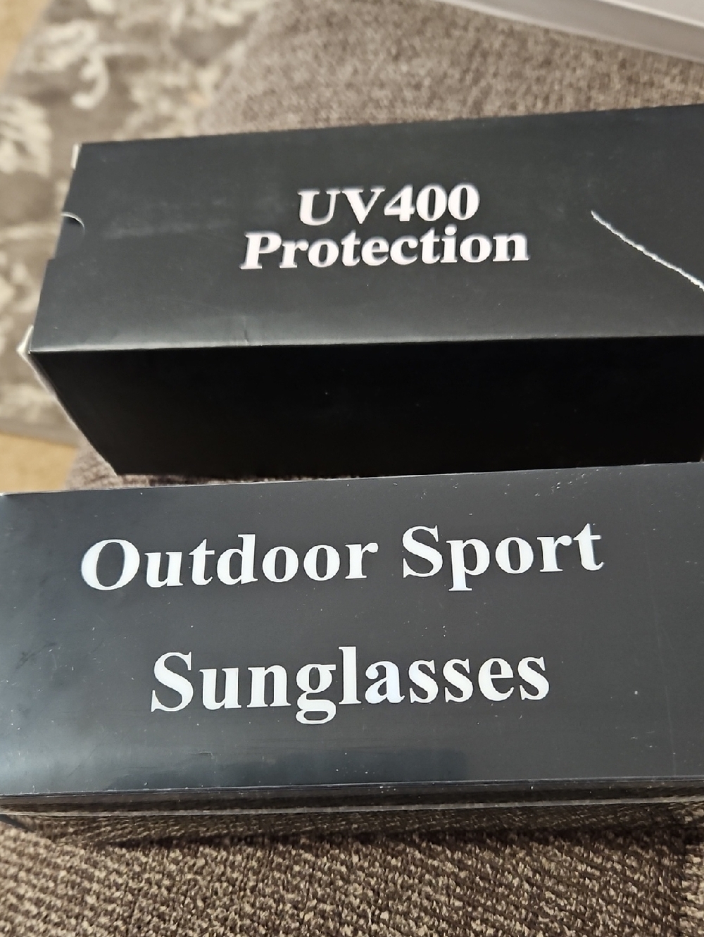 ❤️ NIB Outdoor Sport Sunglasses - Black with UV400 Protection with Pouch. NEW